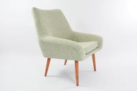 Image 1 of Fauteuil Coquille carrée chiné