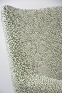 Image 4 of Fauteuil Coquille carrée chiné