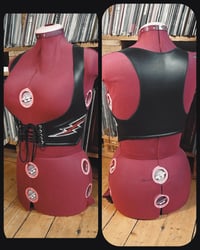 Image 4 of Ligtningbolt underbust vest