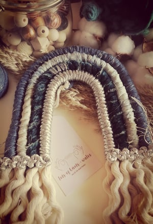 Luxury macrame rainbow 