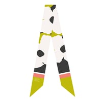 Image 1 of BUDDLEJA TWILLY 100% SILK SCARF 