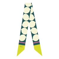 Image 1 of STRING OF PEARLS TWILLY 100% SILK SCARF