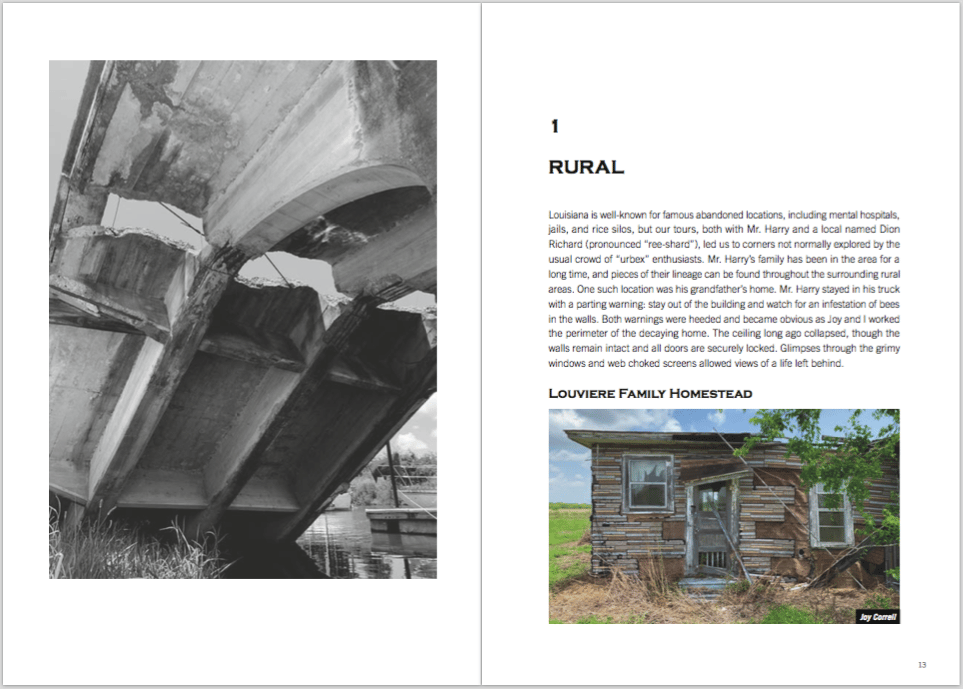 Image of Abandoned Sulphur, Louisiana (sketched edition)