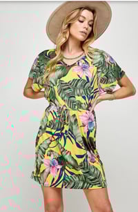 Image 1 of Tropical paradise dress 