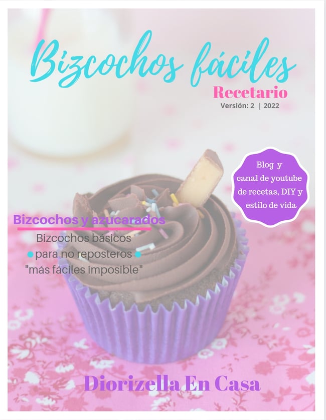 Recetario Bizcochos faciles -español-