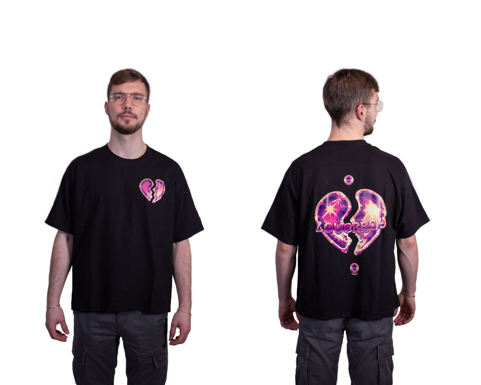 Image of camiseta heartbreaker negra