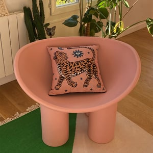 Image of TIGER TEMPLE STARS pillow cover