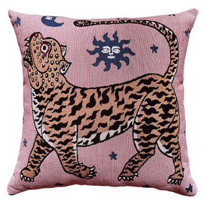Image of TIGER TEMPLE STARS pillow cover