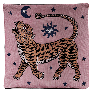 Image of TIGER TEMPLE STARS pillow cover