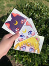 Magical Girl/Luna/Artemis Peeking Stickers