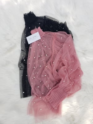 Image of Pearl Sheer Blouse 