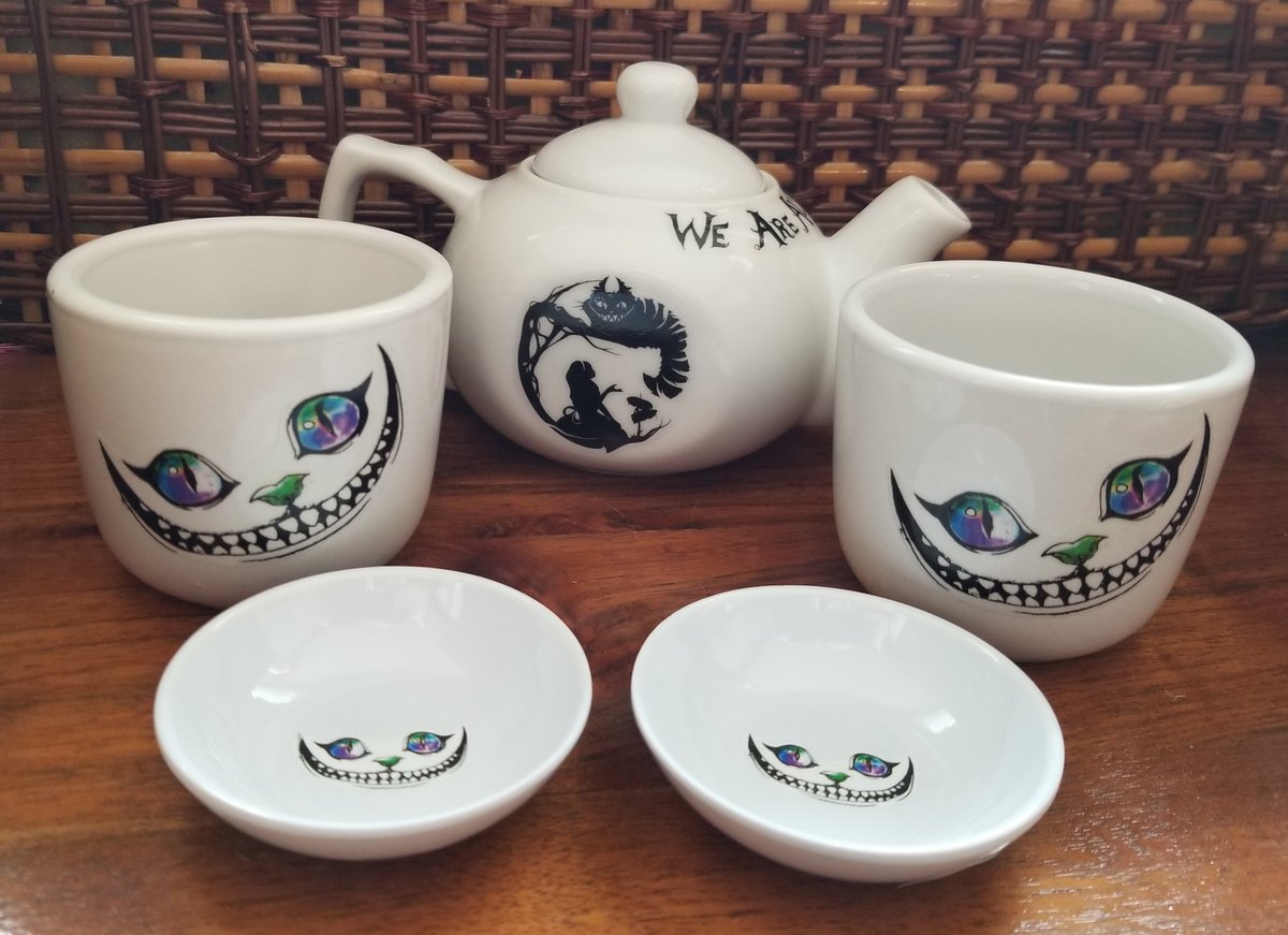 Alice in Wonderland Tea Set - Mad About The House