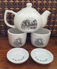 Image 3 of Alice in Wonderland Mad Hatter tea party tea set