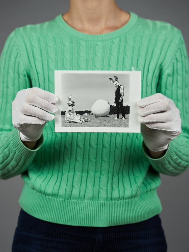 Hand printed RC postcards 