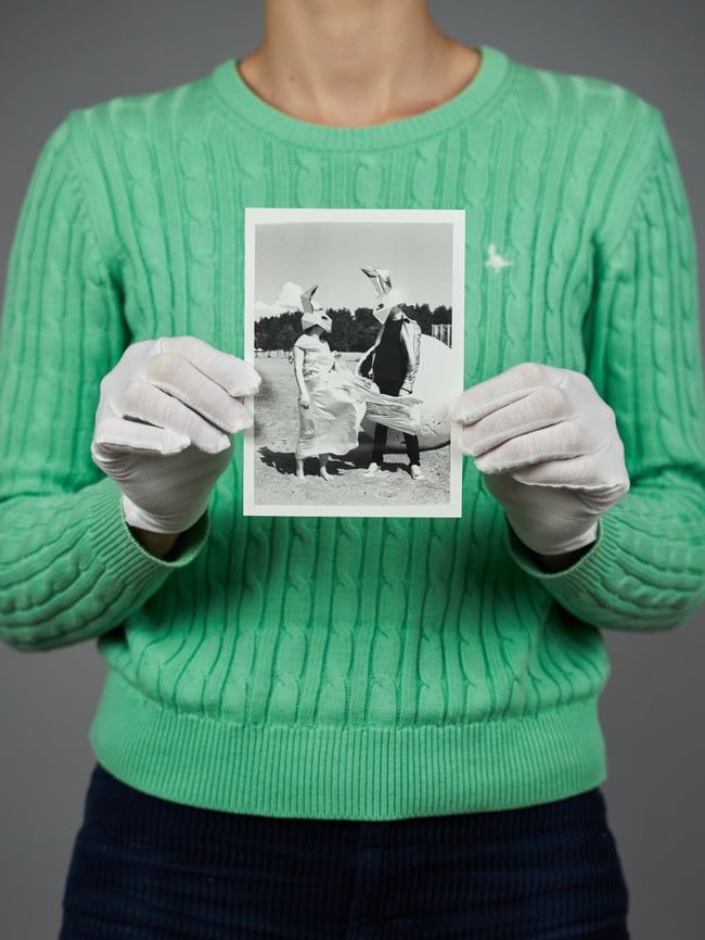 Hand printed RC postcards 