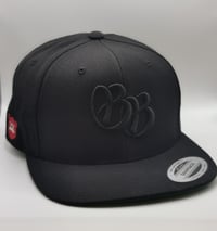 Black on Black 3D BB cap