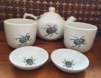 Image 3 of New insect collection! black beetle tea set
