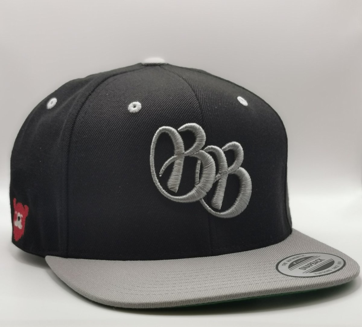 Black/Grey  3D BB cap 