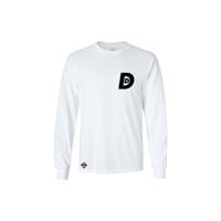 Image 1 of White DDD Long Sleeve Shirt