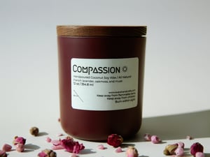 Compassion (Self-Love) Intention Candle NO LID