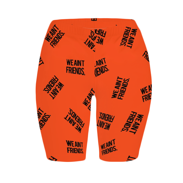 Image of WAF Orange (Biker Shorts)