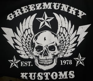 Image of Greezmunky Kustoms Tee Shirt