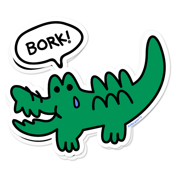 Croccy Sticker 