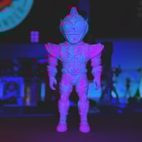 Image 3 of Chogokin Warrior (fluorescent purple/teal blank)