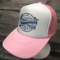 Image 2 of Pink Commonwealth Picker Trucker Hat