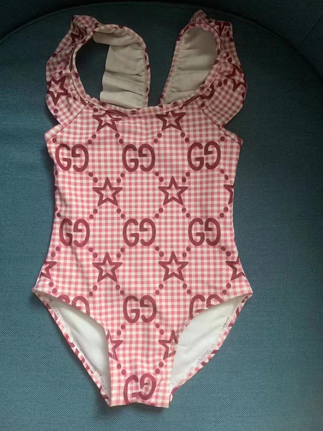 Image of Pink Star Bathing suit