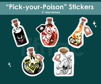 Pick-Your-Poison Stickers