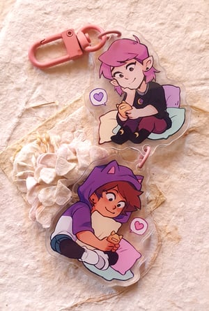 Image of Texting | Linked Acrylic Charms