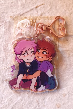 Image of Lumity Hug | Glitter Epoxy Charm