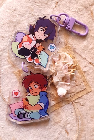 Image of Texting | Linked Acrylic Charms