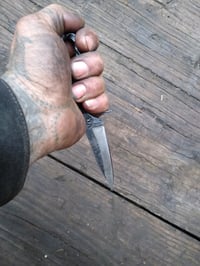 Image 4 of 5160 iron age knife #1