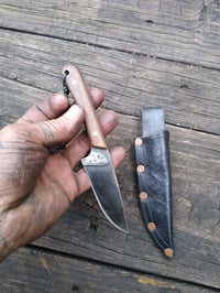 Image 5 of Walnut handle utility knife