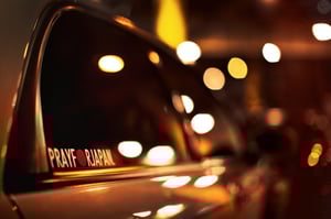 Image of Pray for Japan Decal - White