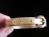 Image 3 of RARE VICTORIAN 15CT BUCKLE BANGLE PERFECT CONDITION 13.5G