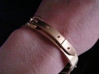 Image 4 of RARE VICTORIAN 15CT BUCKLE BANGLE PERFECT CONDITION 13.5G