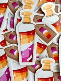 Image 4 of Pride Bottle Stickers