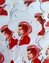Image 2 of Space Tony Sticker