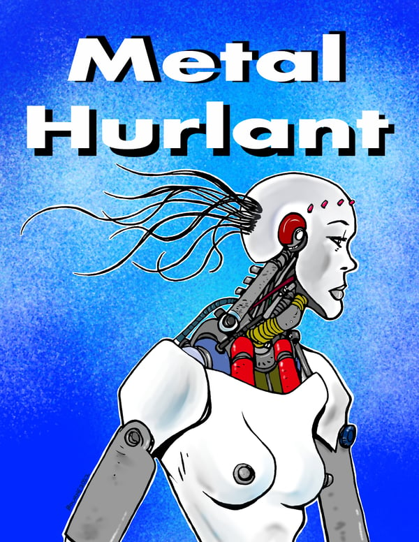 Image of Metal Hurlant/ Heavy Metal Magazine Alt Cover Two