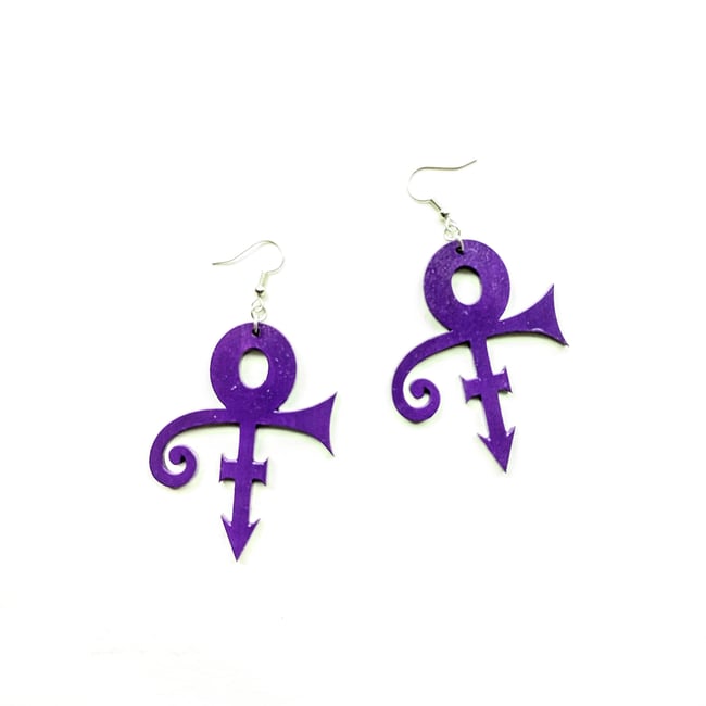 ♀️ Purple Rain Tribute Earrings ☂️