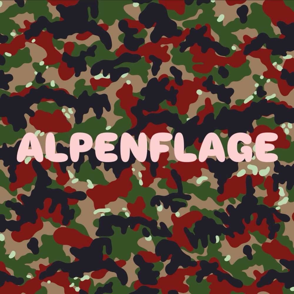 Image of alpenflage adhesive stencil