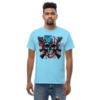 Image 3 of Patriotic Gunz&skull Unisex classic tee