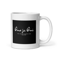 Image 3 of Omo ja Omi logo White glossy mug
