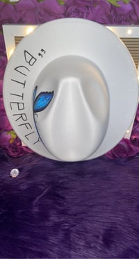 Image 3 of Butterfly Fedora Hat 