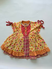 Image 2 of Vintage floral Portofino summer dress size 12 Months 