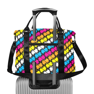 Image of Neon AK Pattern Travel Bag