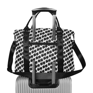 Image of Huskytooth AK Pattern Travel Bag